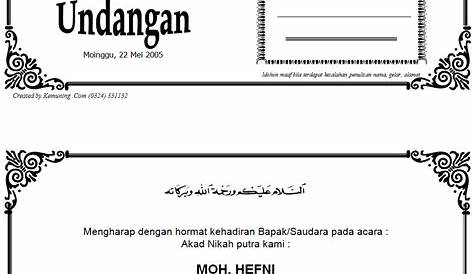 Contoh Undangan Surat Koperasi | My XXX Hot Girl