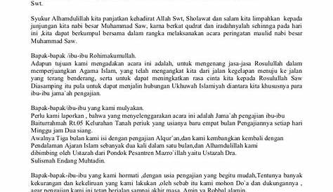 Teks Kata Sambutan Ketua Panitia - tukaffe.com - tukaffe.com