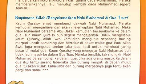 Pelajaran 24 : Riwayat Hidup Nabi Muhammad S.A.W - Pendidikan Islam
