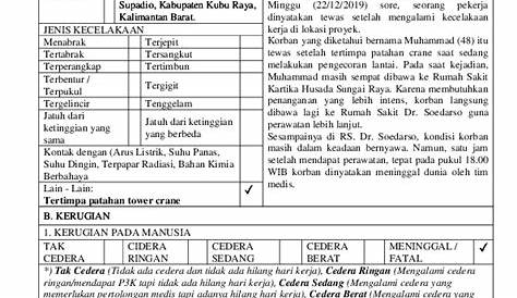 SURAT KETERANGAN KECELAKAAN