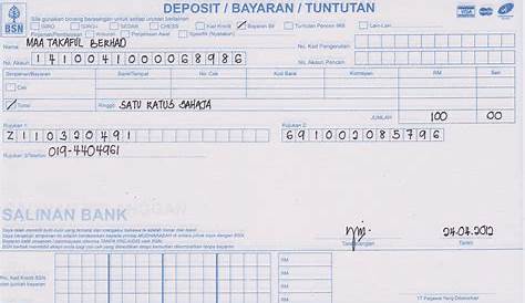 Contoh Nombor Akaun Bank / Anda terlupa nombor akaun bank bsn dan tidak