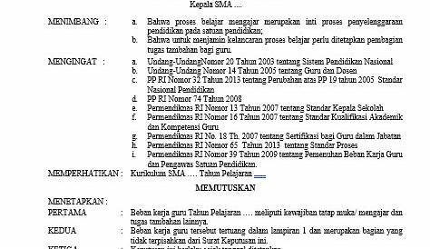 Contoh Surat Pengunduran Diri Guru Yang Baik Dan Formal Detiklife | My