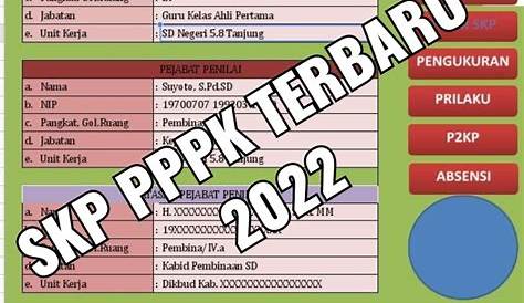 Format Penyusunan SKP (Sasaran Kerja Pegawai) Terbaru