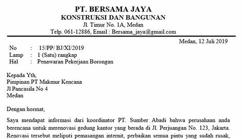 Contoh Surat Pengantar Mcu Dari Perusahaan / Surat Keterangan Bebas