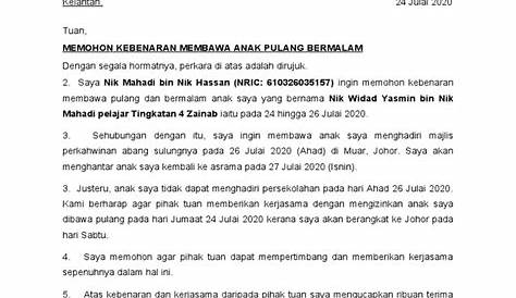 MRSM Ulul Albab, Kota Putra, Besut, Terengganu: BORANG PERMOHONAN BALIK