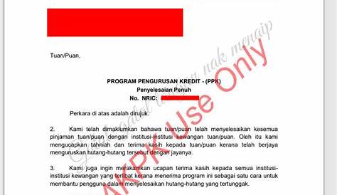 Contoh Surat Keluar Dari Akpk - Jessi Blog