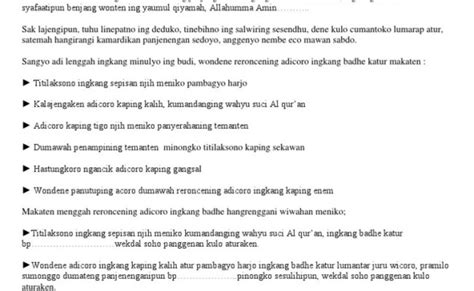 Contoh Teks Pewarta Bahasa Jawa