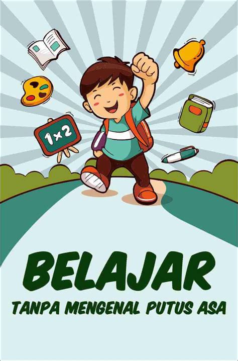 Contoh Poster di Sekolah Indonesia