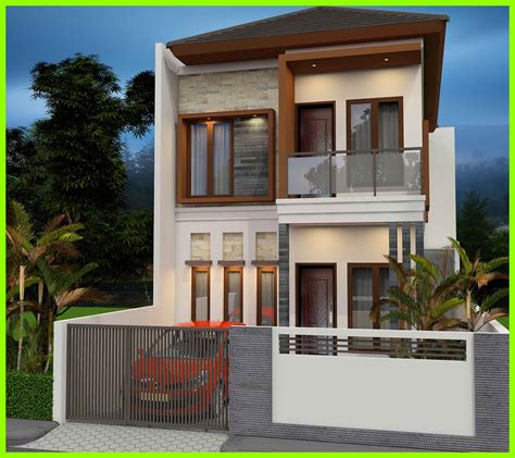 contoh rumah minimalis 2 lantai