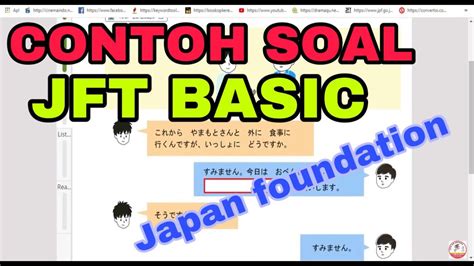 Contoh Soal JFT Basic A2 (Dokai/Bacaan) Soal JFT Basic A2 Marugoto Online A2 Bahasa Jepang YouTube