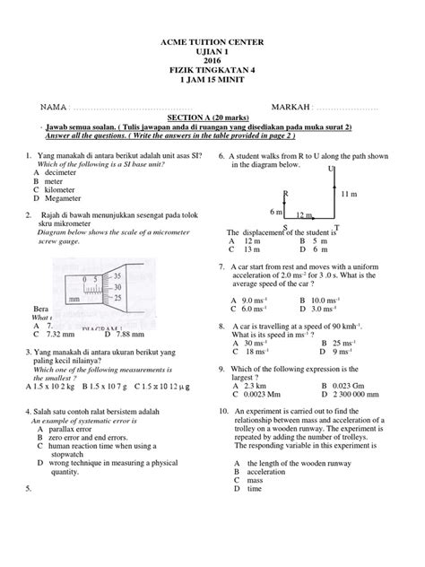 contoh soalan fizik spm