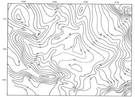Contour Lines Maps Example