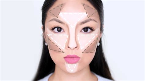 Contour Makeup Inverted Triangle