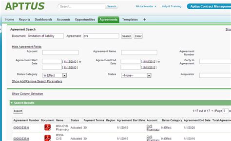 contract lifecycle management apttus