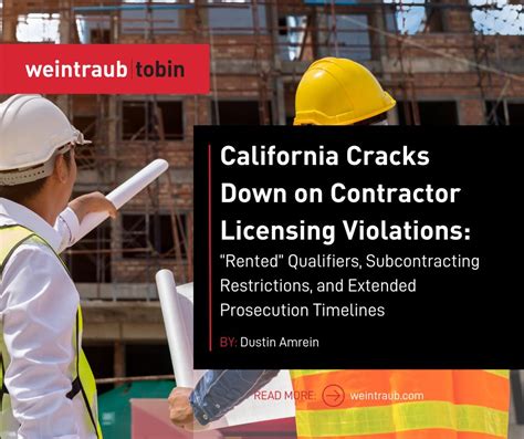 Contractor License Violations