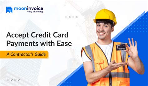 contractor payments credit card