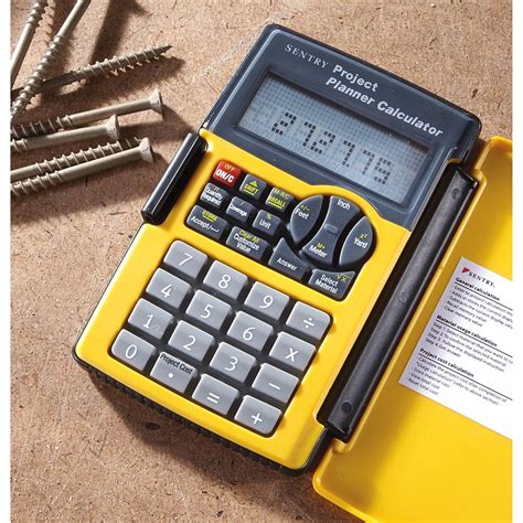 contractor with calculator