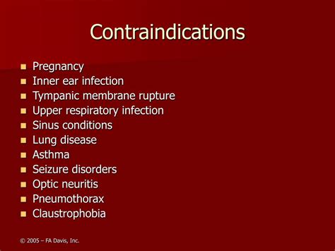 Contraindications For Oxygen Therapy