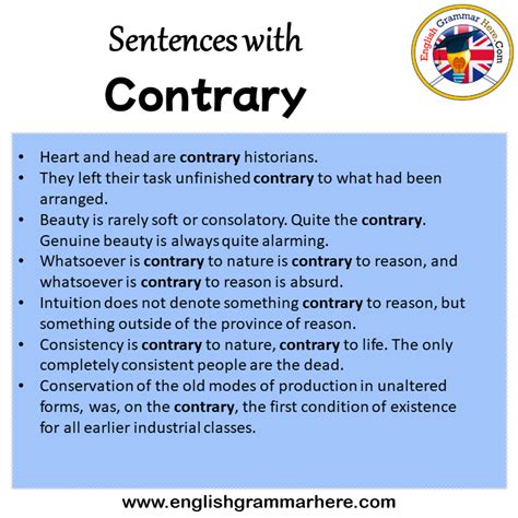Contrary Explained: Definition & Examples - Great Research