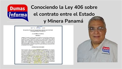 contrato ley 406 panama