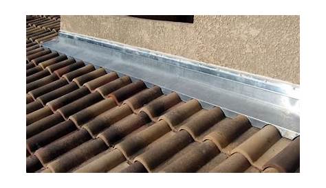 Contre solin zinc Revêtements modernes du toit