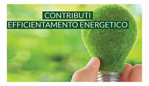 Efficientamento energetico, contributo del Comune