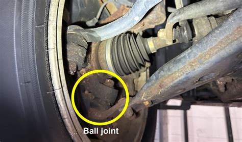 Control Arm Ball Joint Leaking