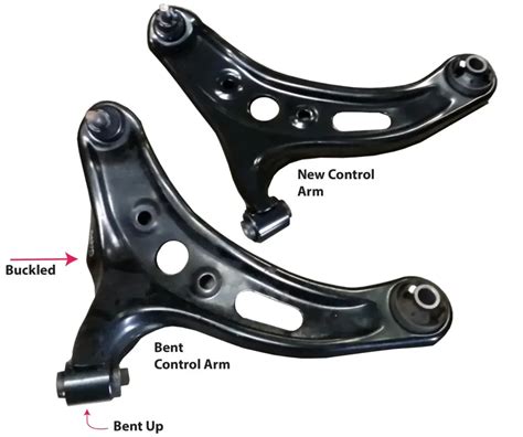 Control Arm Bent Car