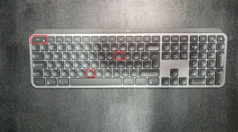 control button not working on logitech keyboard