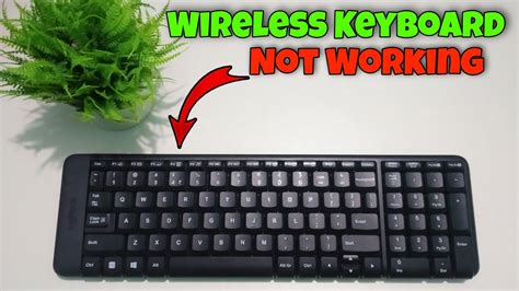 control button not working on wireless keyboard
