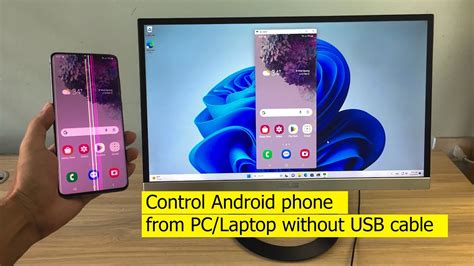 control laptop with android without wifi