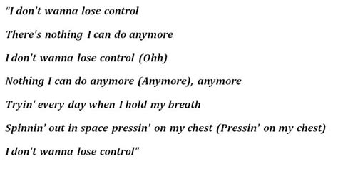 control lyrics zoe