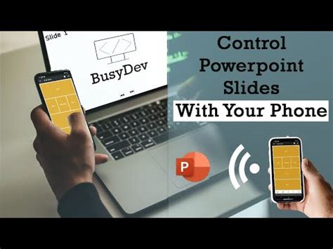 Control Powerpoint Slides From Phone
