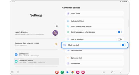 Control Samsung Tablet With Phone