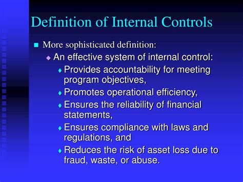 Control System Definition In General