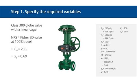 Control Valves Sizing