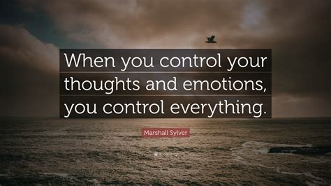 Control Your Emotions
