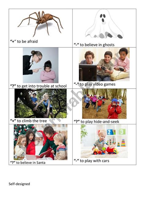 controlled speaking activities examples