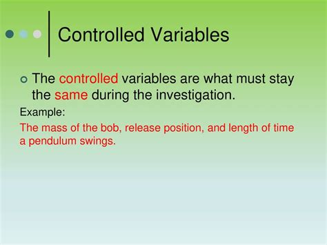Mastering Experiments: The Art of Controlled Variables Defined for Accurate Results