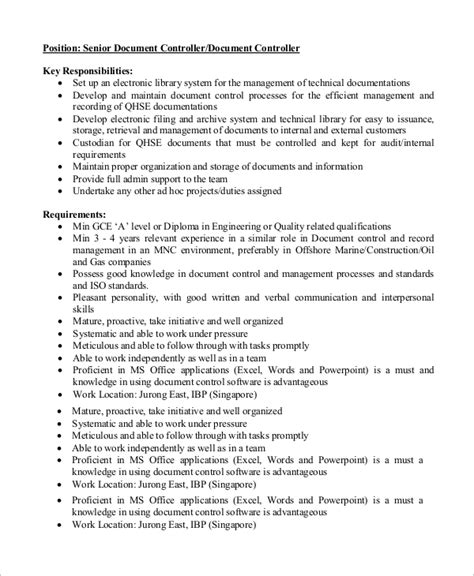 controller job description and duties