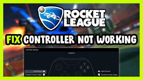Controller Not Working In Rocket League