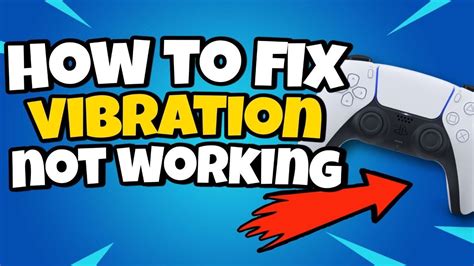 Controller Vibration Function Not Working