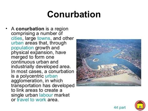 conurbation ap human geography