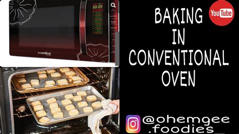 Conventional Baking Setting Oven
