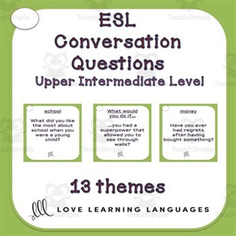 conversation questions for intermediate level