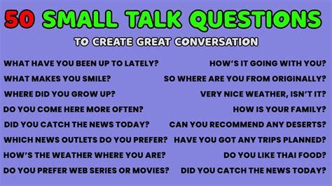 conversation small talk