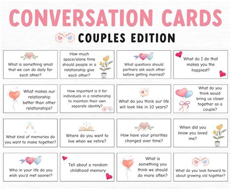Conversation Starters In A New Relationship