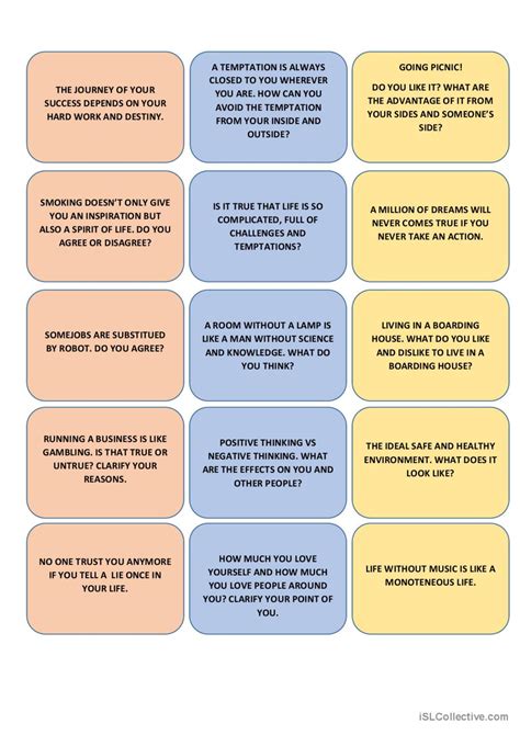conversation topics for advanced students pdf