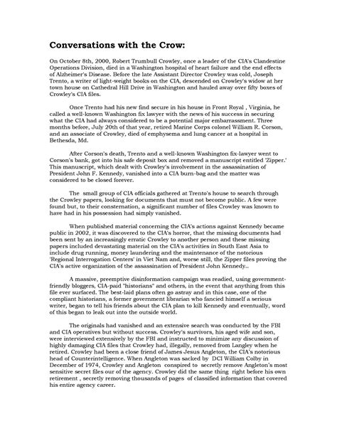 Photos Conversations With The Crow Pdf