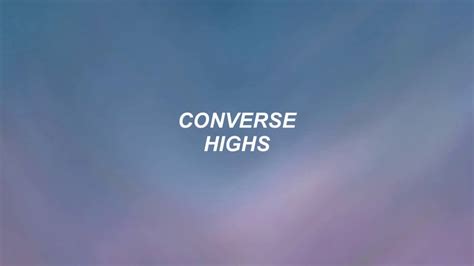 Converse High Lyrics English
